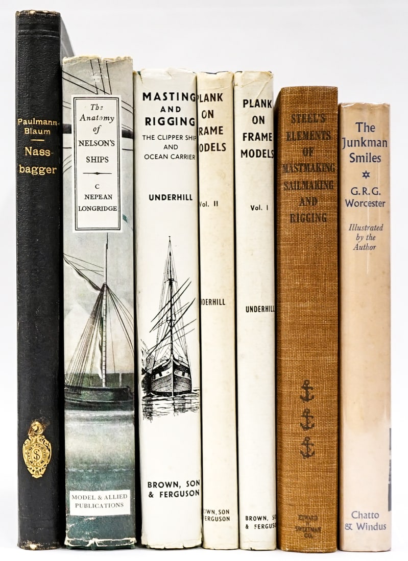 [Sailing, Sailboats, Boating] Vintage Books (1 of 7)