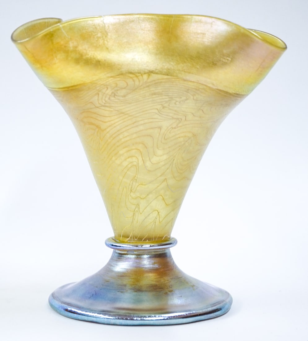 L.C. Tiffany Favrile Vase (1 of 7)