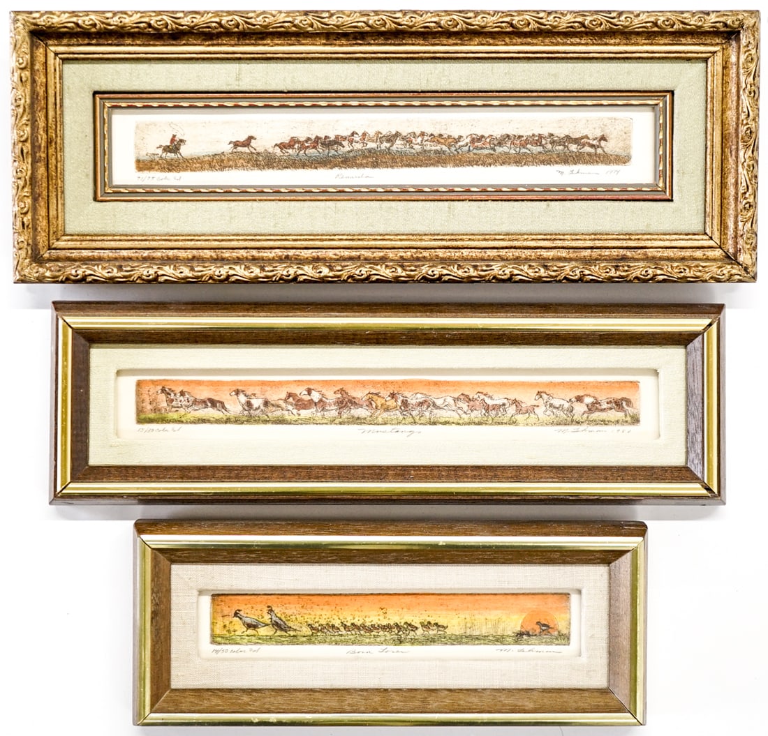 Mary Lehman Signed Etchings (3) (1 of 6)