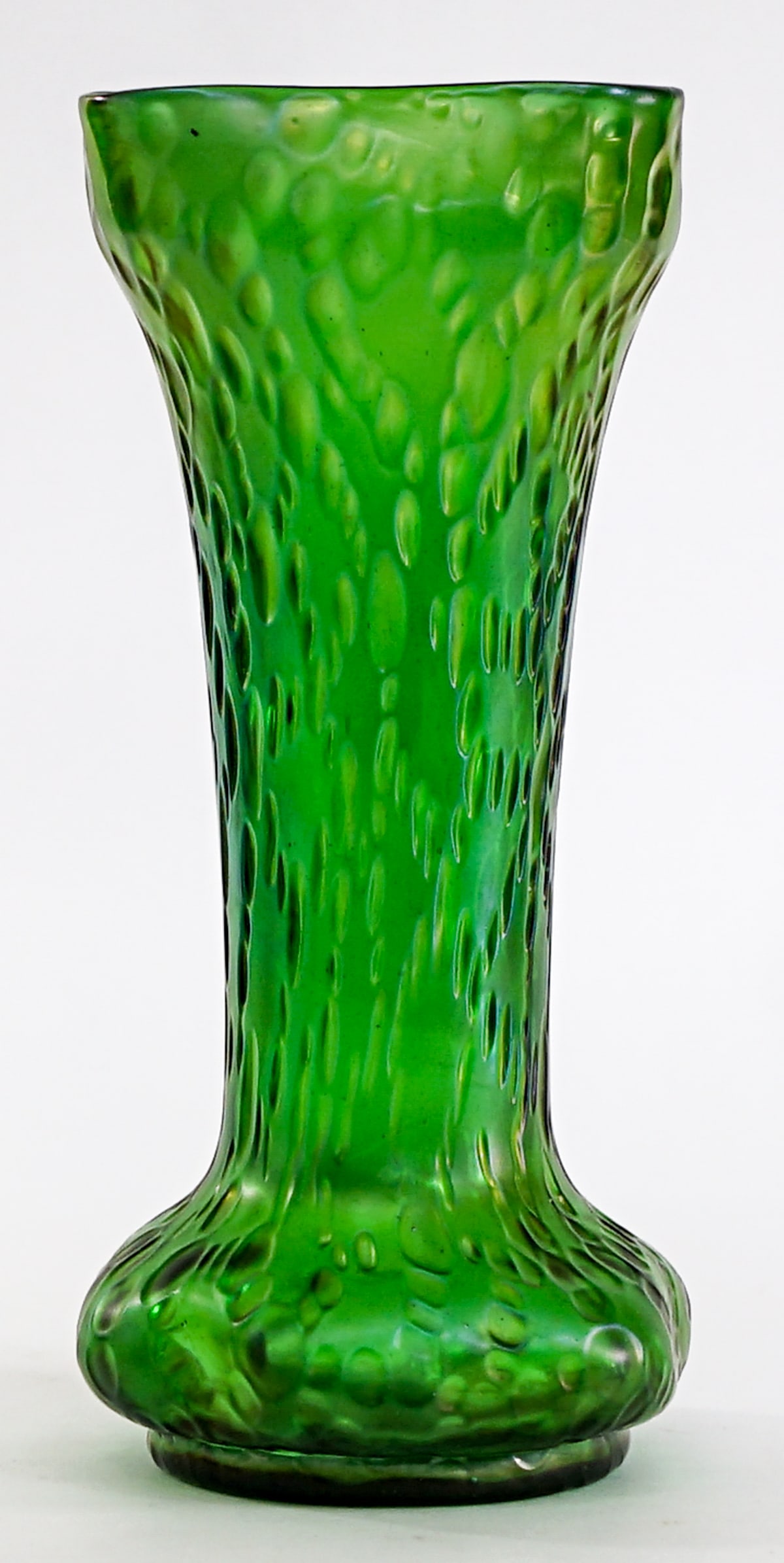 Loetz 10IN Diaspora Green Vase (1 of 5)