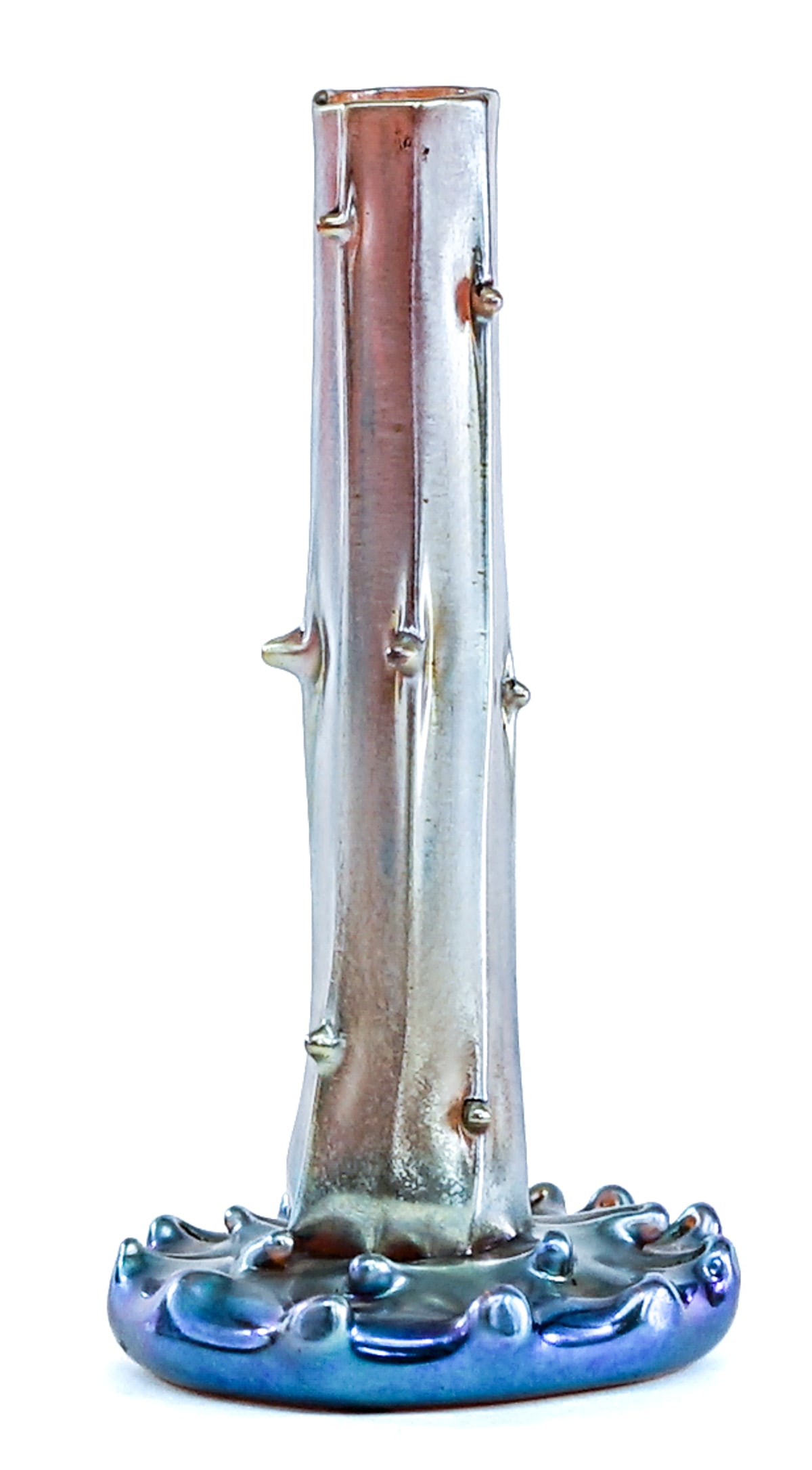 Steuben Aurene Glass 6IN Vase (1 of 4)