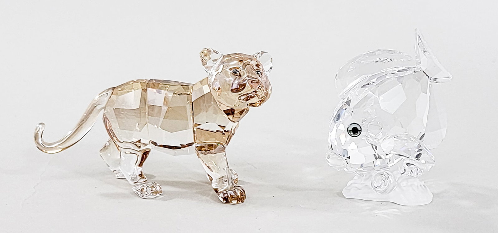 (2) Swarovski Crystal Animal Figures (1 of 4)