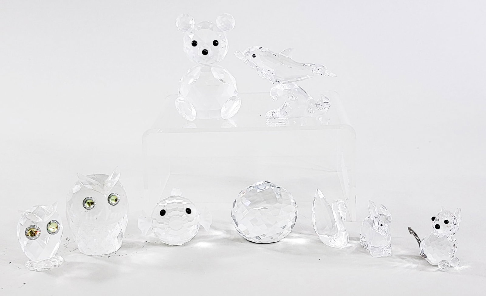 Nine Swarovski Crystal Figures (1 of 5)