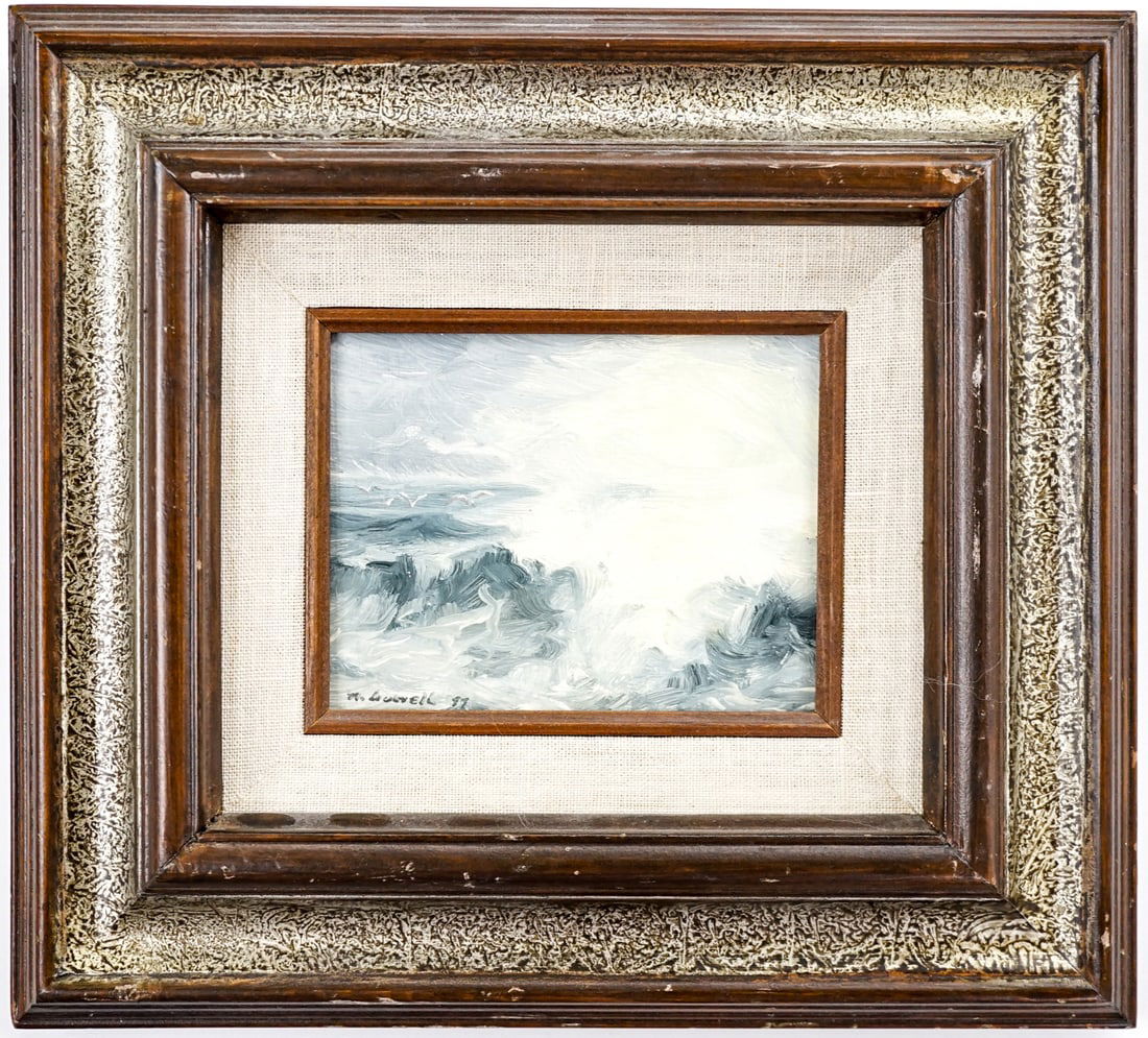 Norman Lowell (Alaska) Small Oil/Board (1 of 4)