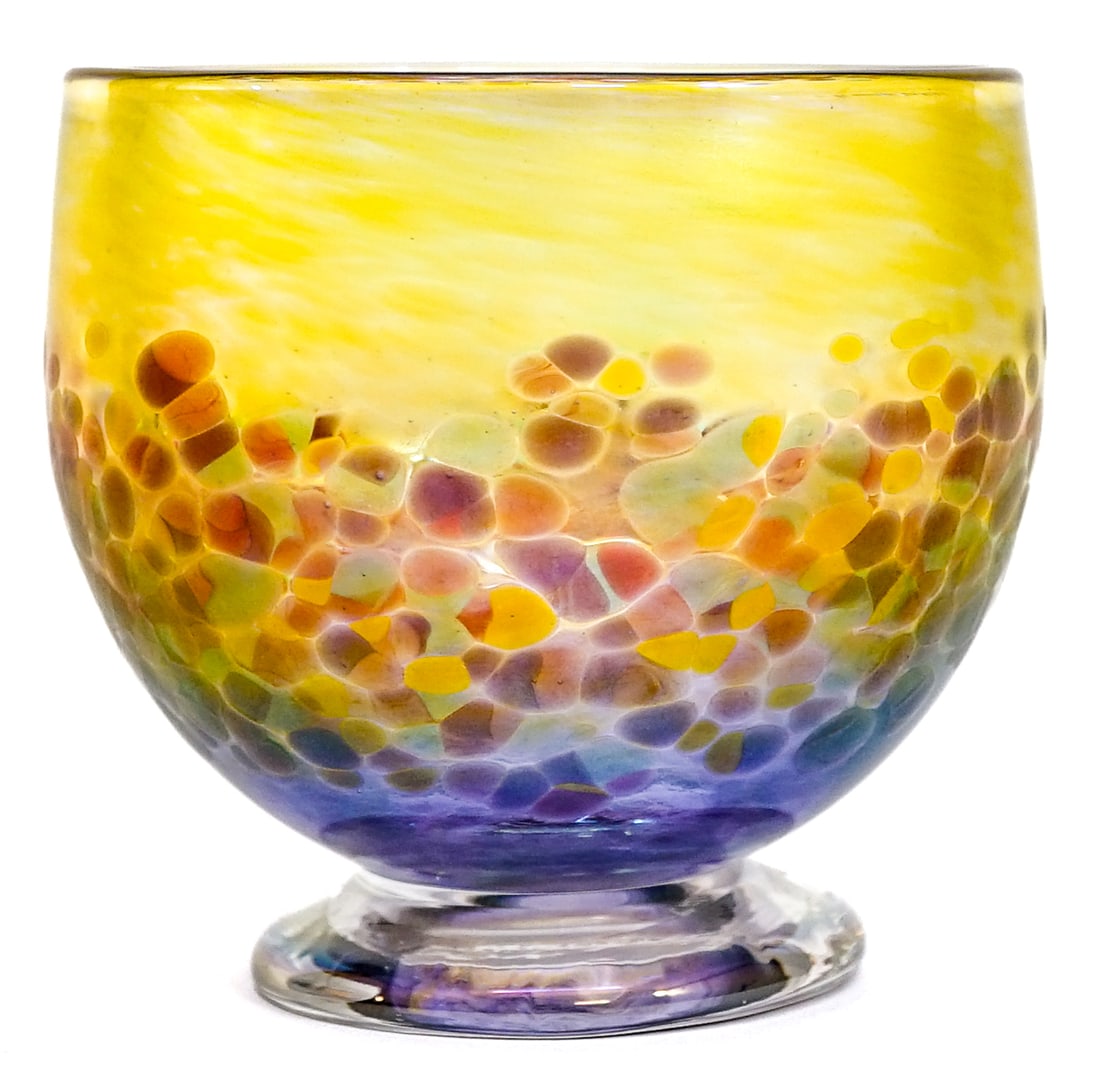 Robert Held SIGNED Art Glass Vase [Abstract] (1 of 4)