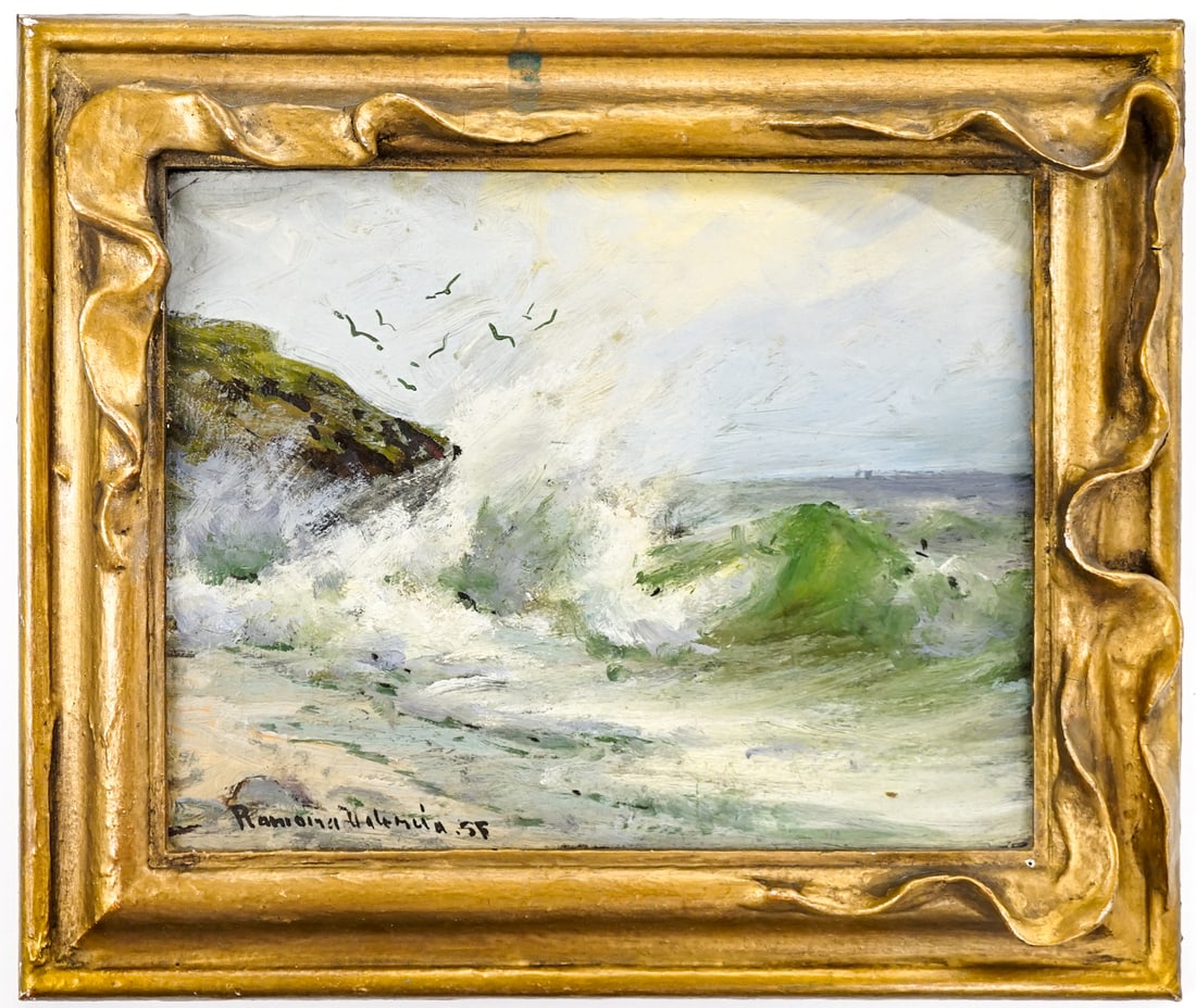 Ramona (Froyland) Valencia (California) Oil/Board (1 of 4)