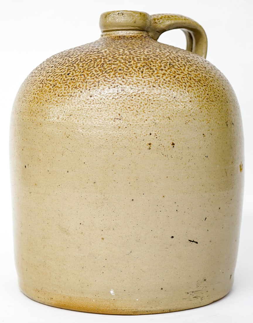 2 Gallon Salt Glaze Beehive Jug circa 1850 (1 of 5)