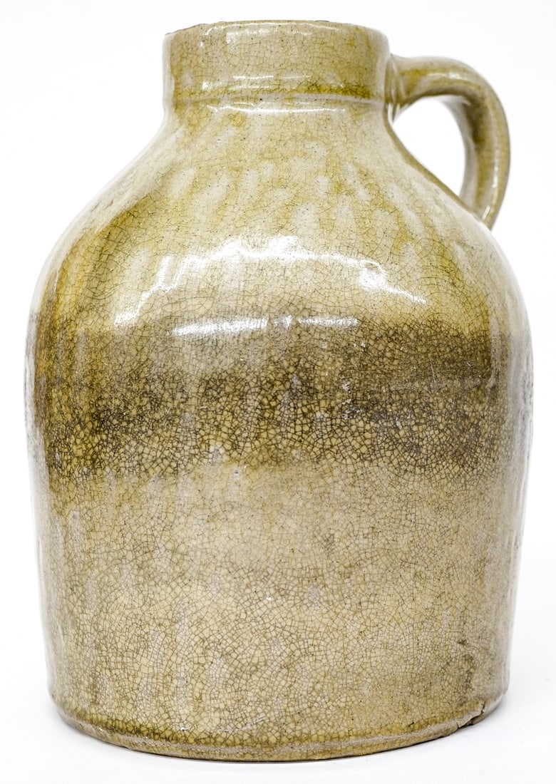 Antique Salt-Glazed Stoneware Jug (1 of 6)
