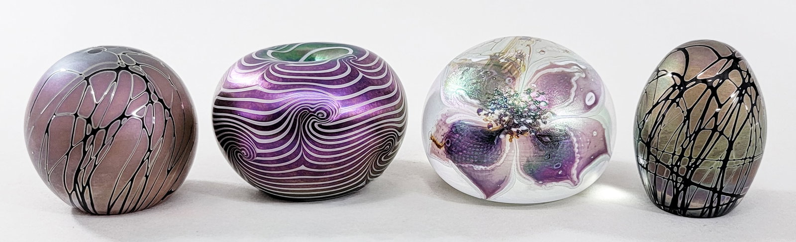 Art Glass (4) Paperweights [Craig Zweifel] (1 of 8)