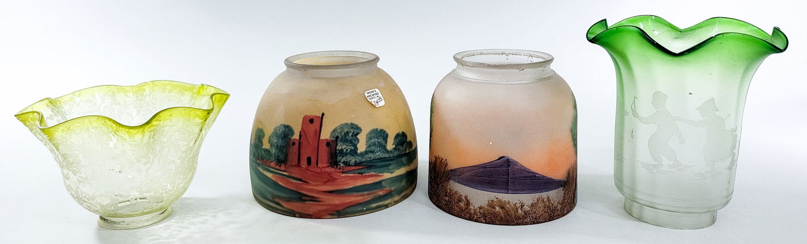 Assorted (4) Vintage Lamp Shades (1 of 4)