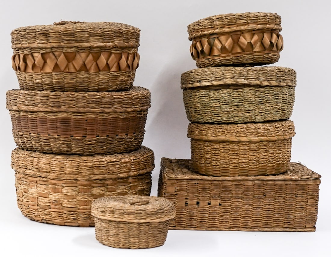 Eight Assorted Baskets (1 of 4)