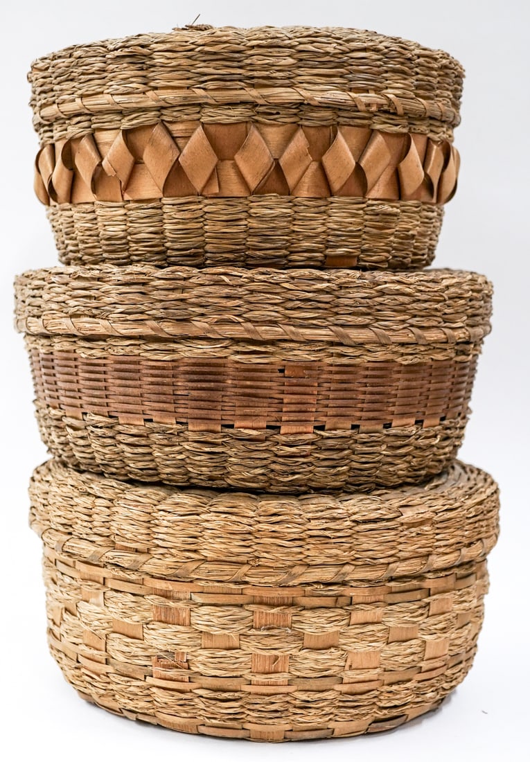 Eight Assorted Baskets - 3