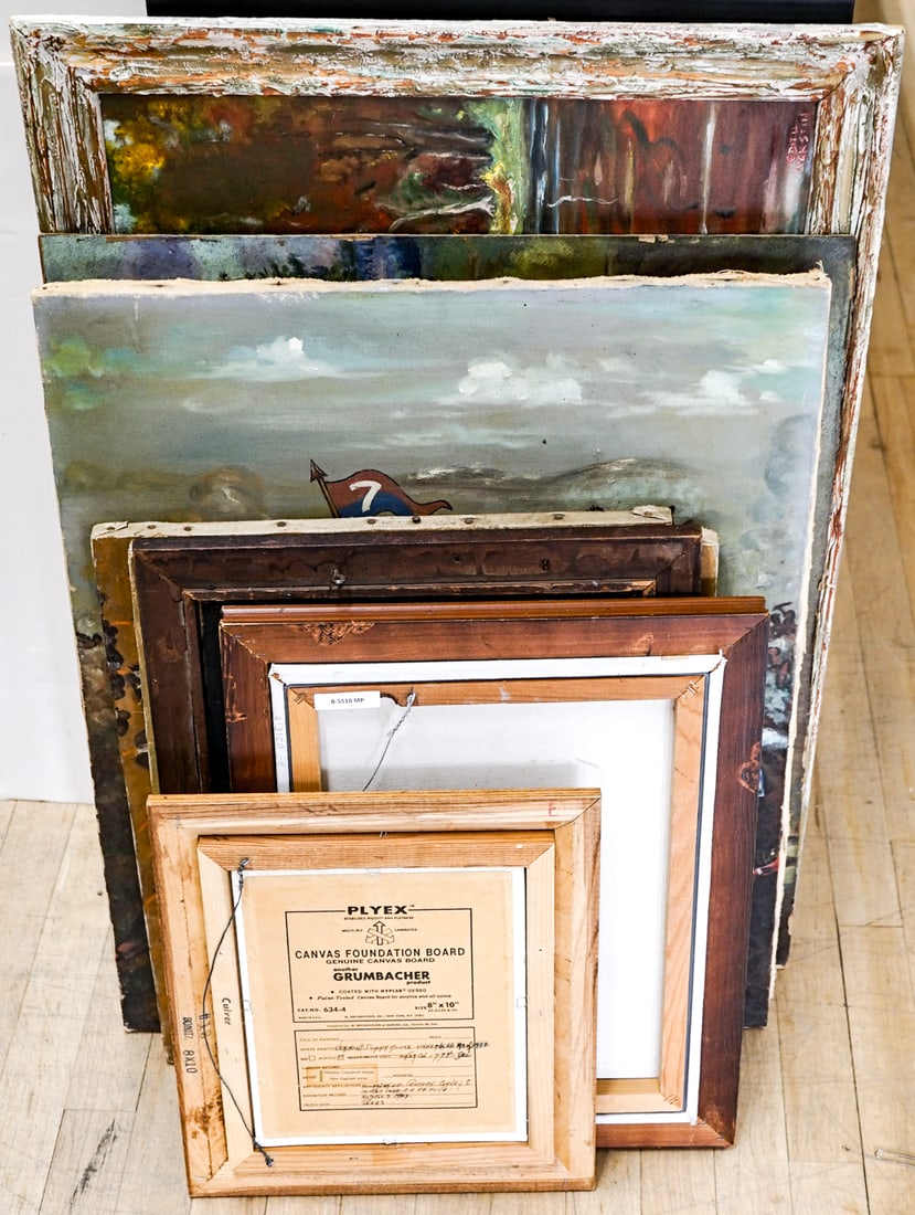A Group of Original Paintings (9) (1 of 9)