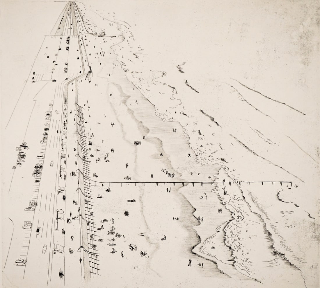 Beth Van Hoesen Signed & Numbered Etching (1 of 4)