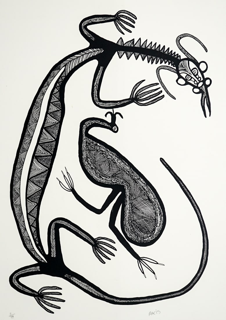 Timothy Akis Signed & Numbered Screenprint (1 of 3)