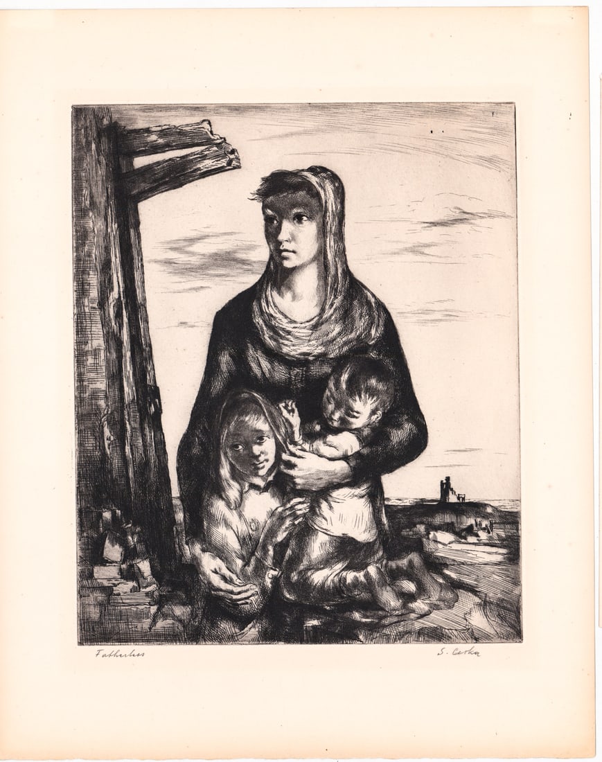 Stephen Csoka (2) Etchings SIGNED - 2