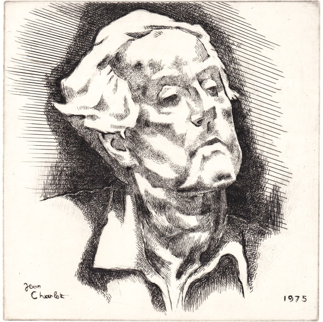 Jean Charlot SIGNED AP Etching [Self Portrait] (1 of 5)