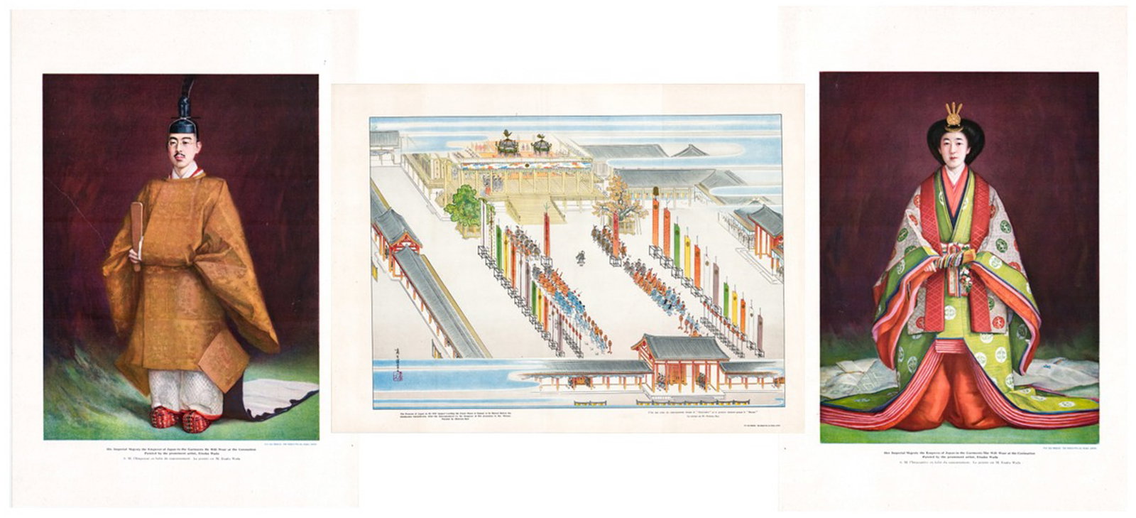 Enthronement of the 124th Emperor of Japan: Enthronement of the One Hundred Twenty- Fourth Emperor of Japan. "The Japan Advertiser - Enthronement Edition." Published and edited by Benjamin W. Fleisher. Printed in Tokyo, November 1928. 180