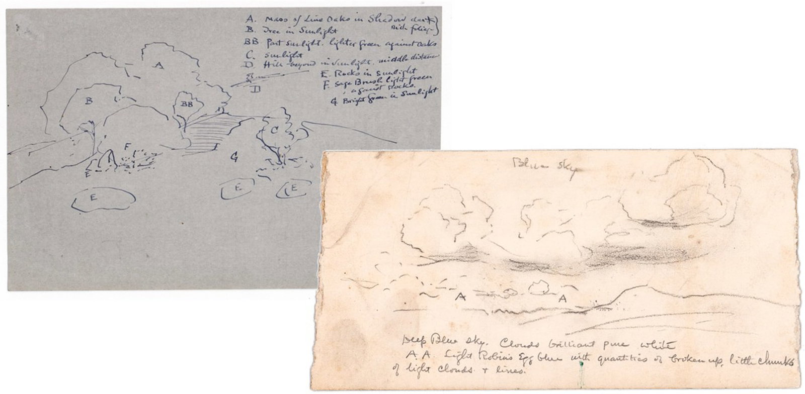 Stephen Parrrish (2) Studies on Paper (1 of 5)