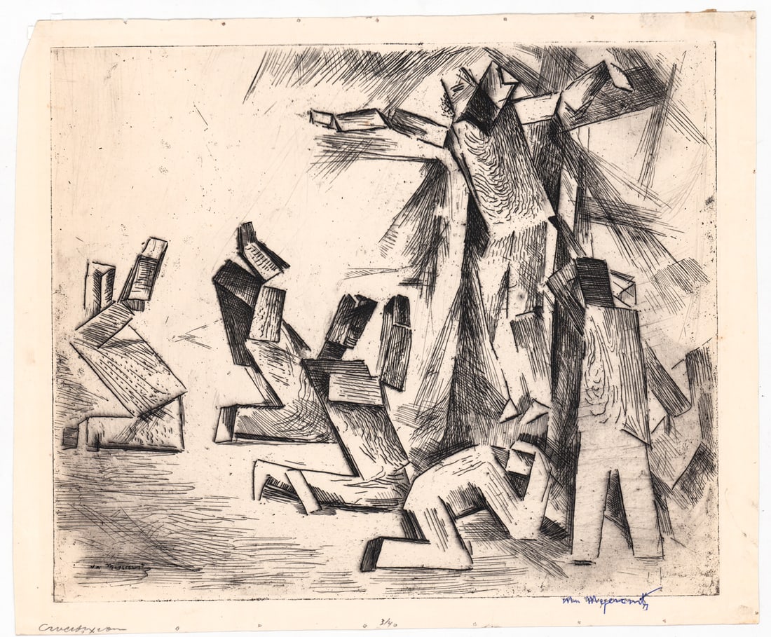 William Meyerowitz (7) Etchings [6 Signed] - 4