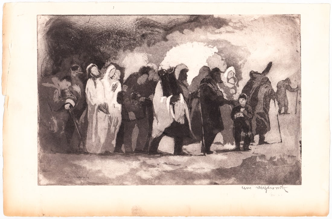 William Meyerowitz (7) Etchings [6 Signed] - 5