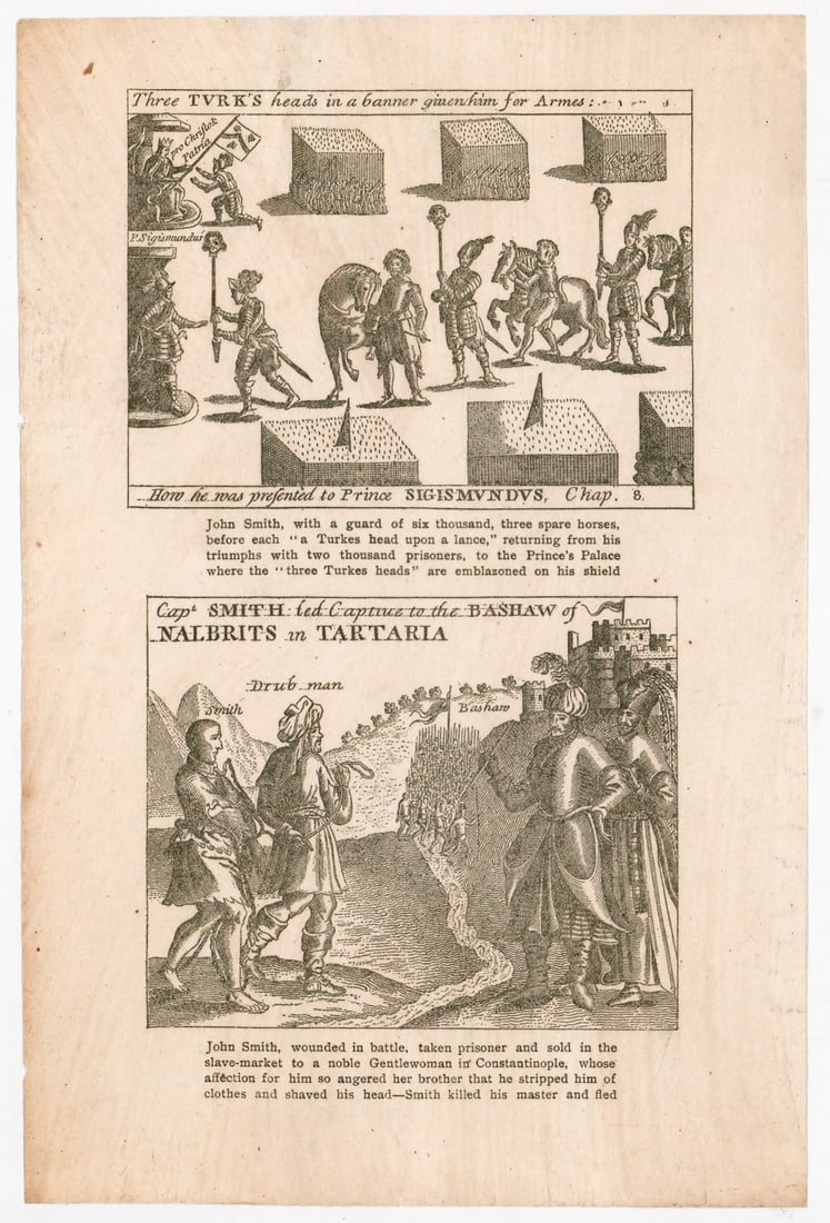 Captain John Smith (8 Sheets) Engravings - 2