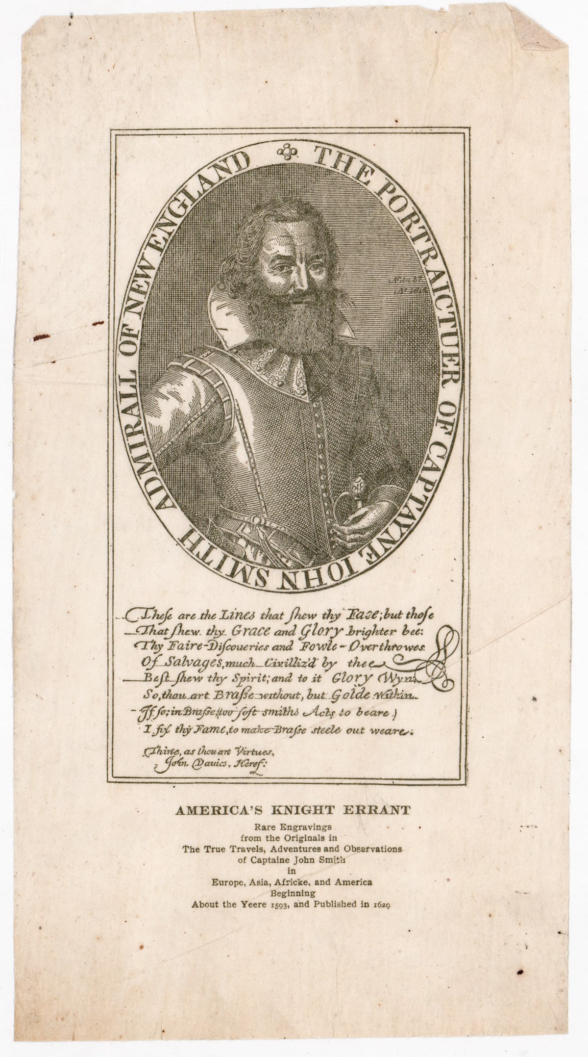 Captain John Smith (8 Sheets) Engravings - 5
