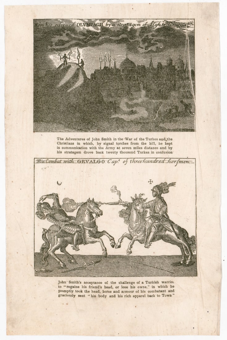 Captain John Smith (8 Sheets) Engravings - 8