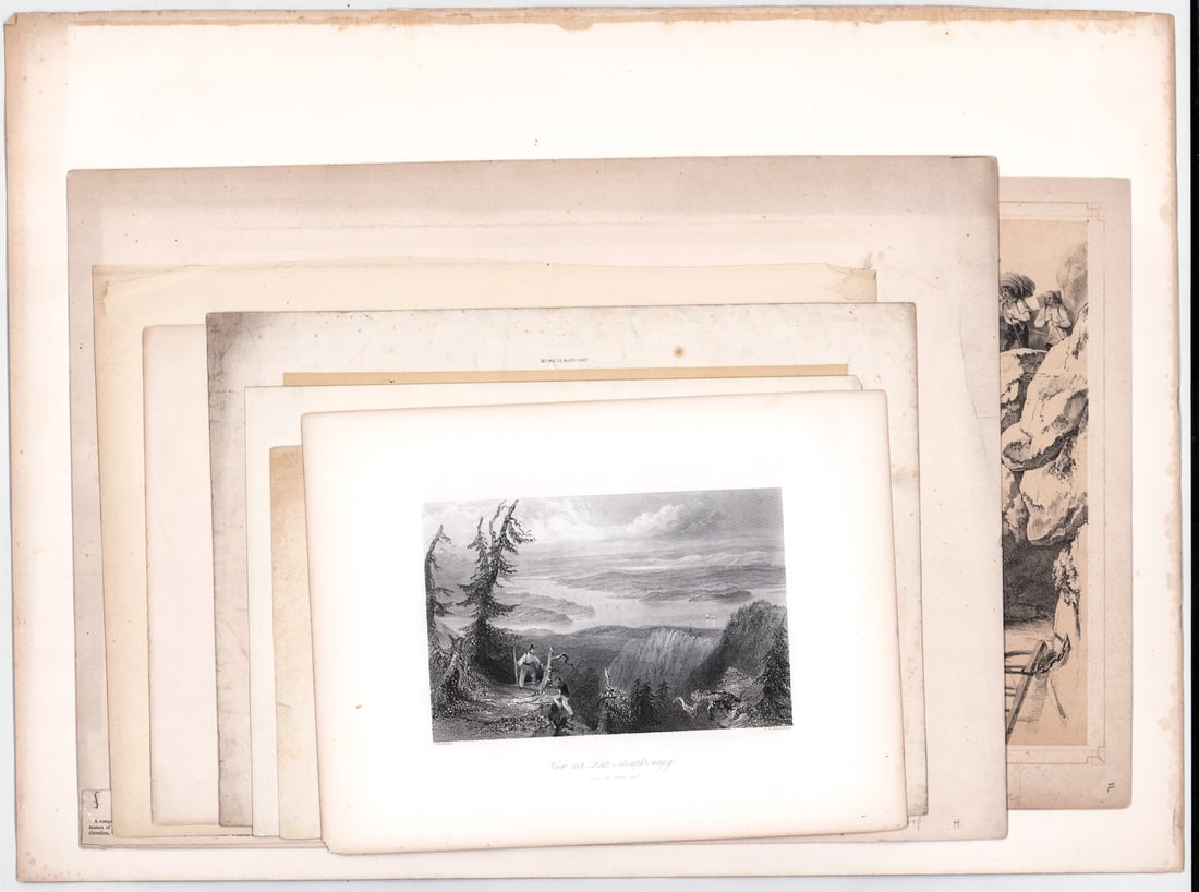 Antique (9) Prints [Scenic] (1 of 10)