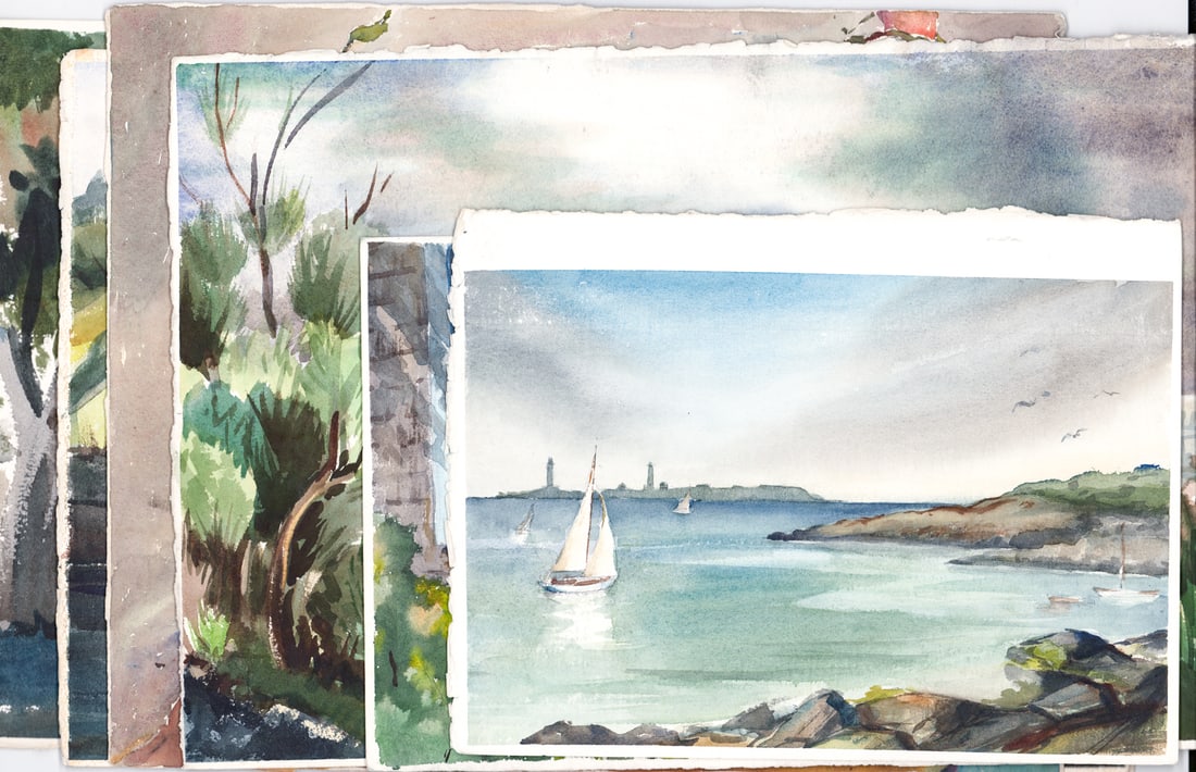 Original (10) Works UNSIGNED [Scenic] (1 of 7)