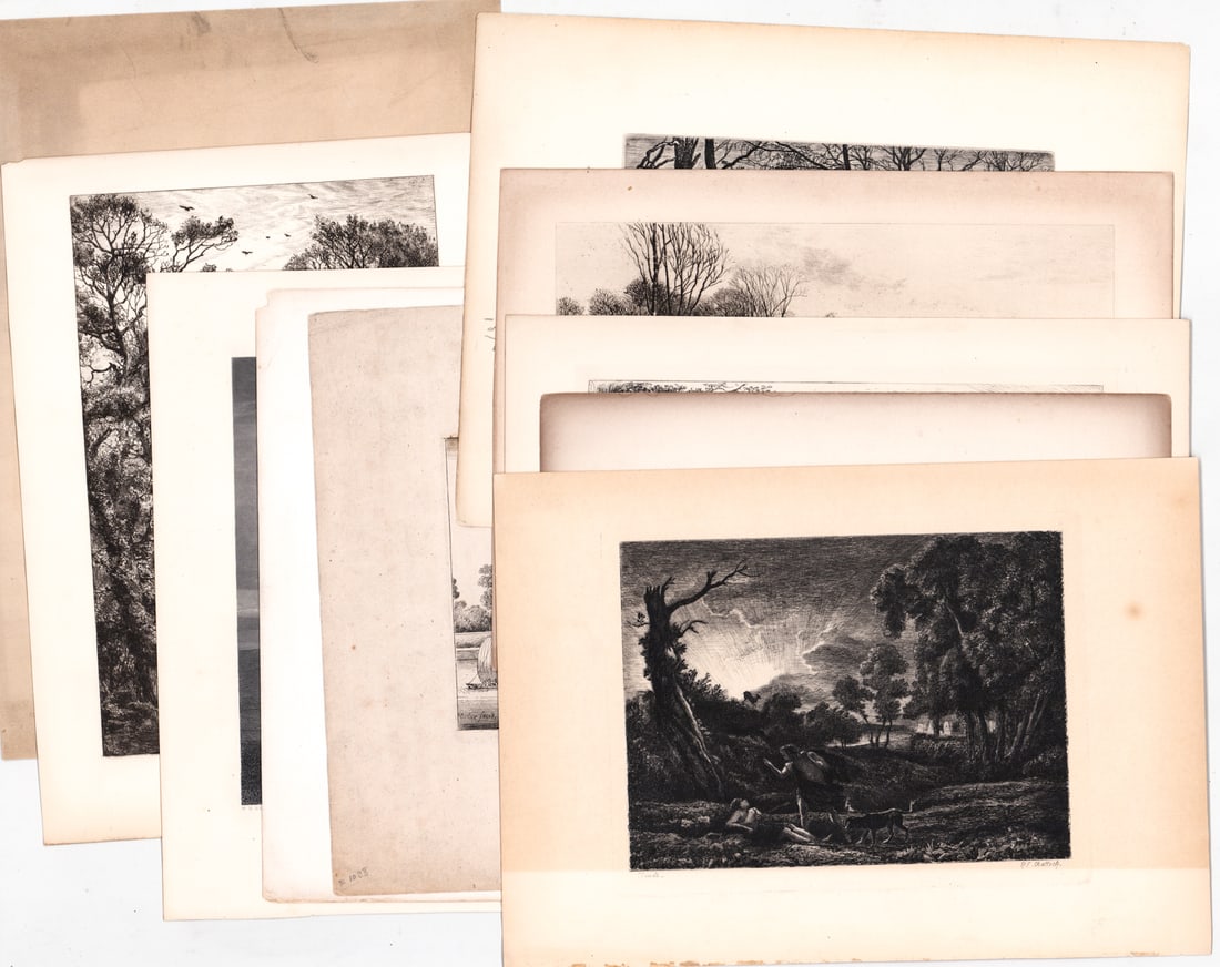 Antique (10) Prints [R. S. Chattock] (1 of 11)