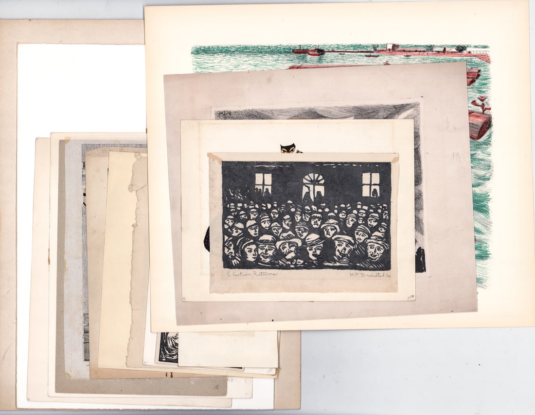 Vintage (17) Prints [Many Artist Signed] (1 of 11)