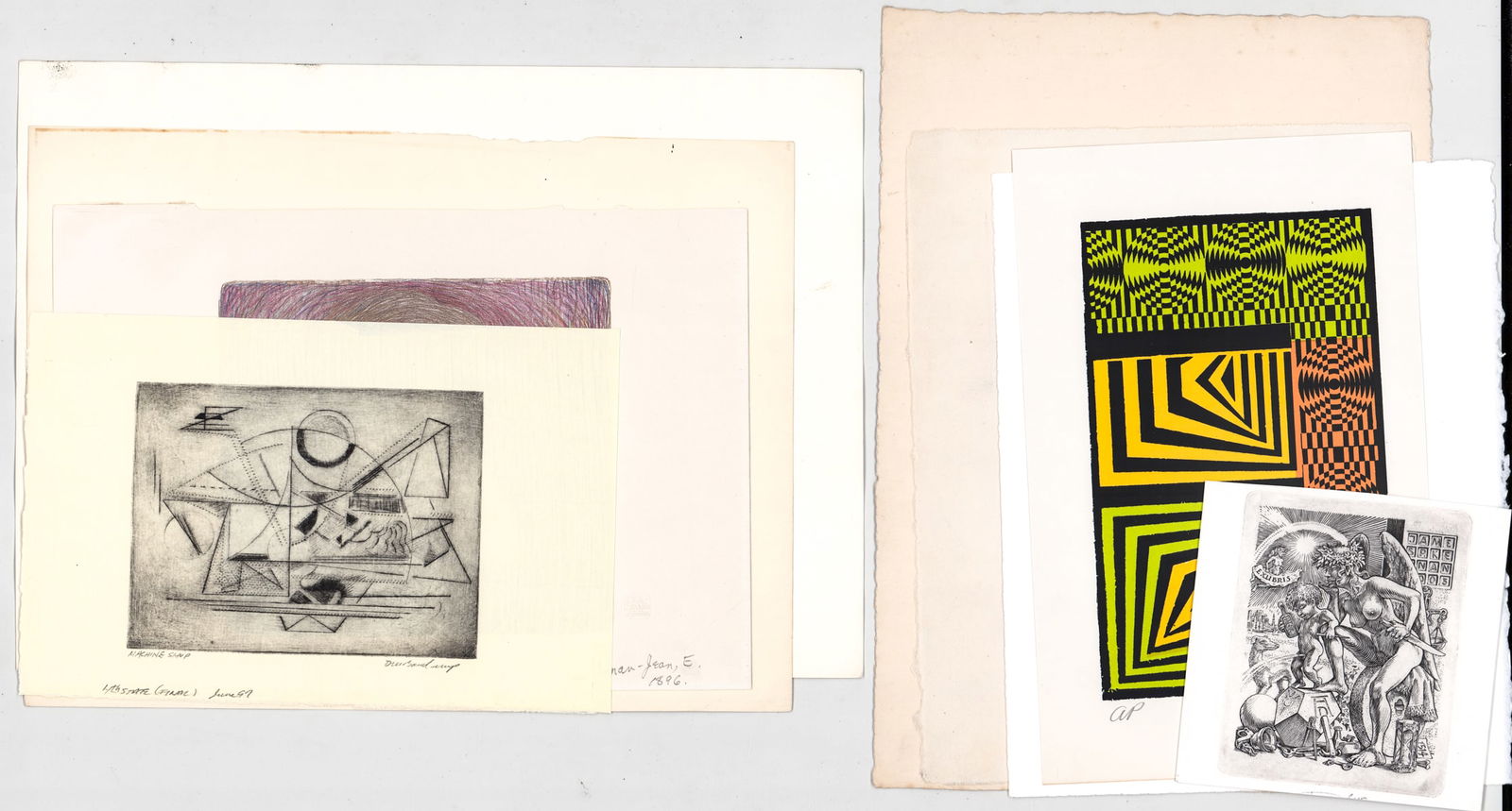 Prints (9) Various Artists [Many Signed] (1 of 9)