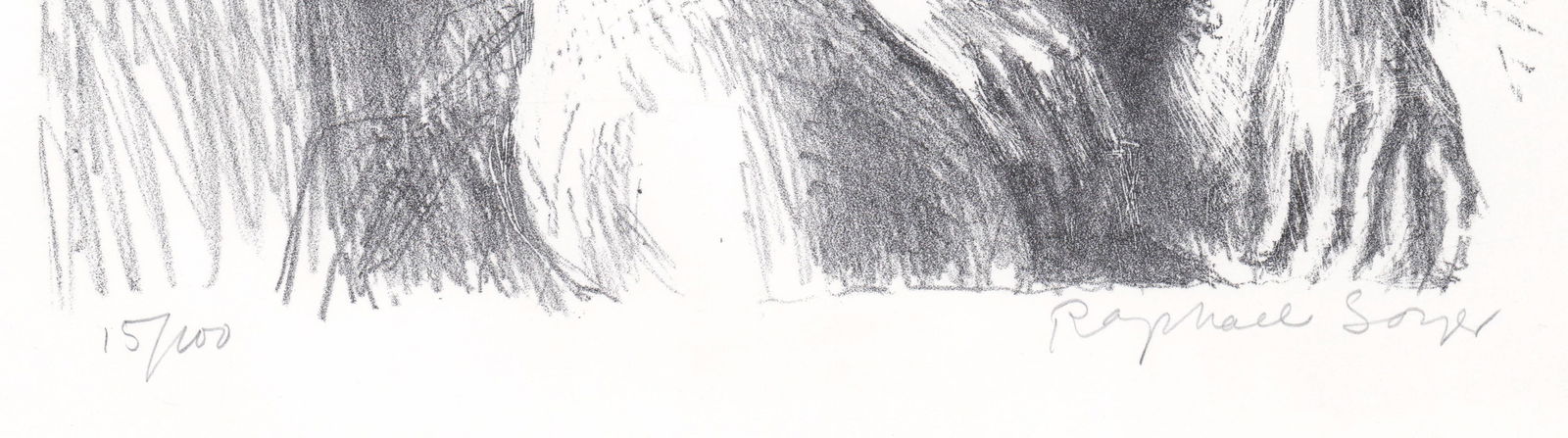 Raphael Soyer S/N Lithograph - 3