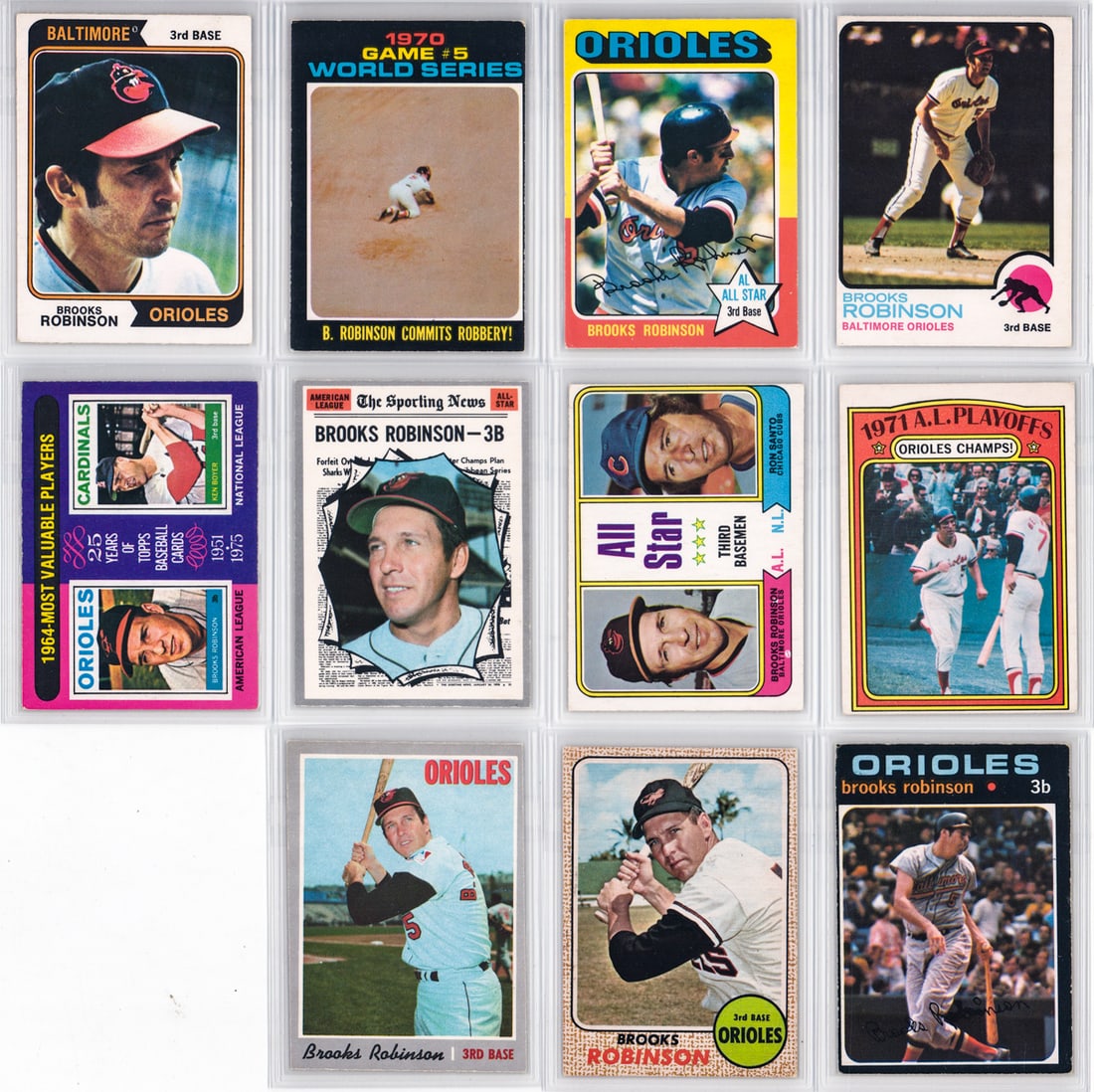 Brooks Robinson O=Pee-Chee Baseball Cards (11) (1 of 5)