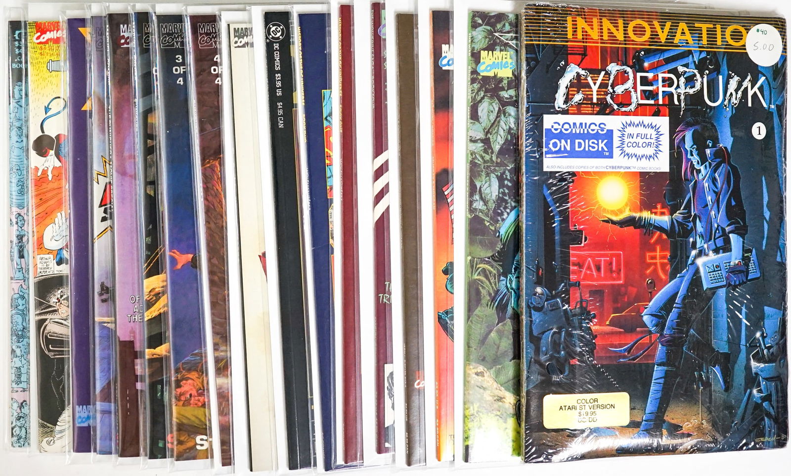 Marvel Comic Books: Mixed condition. Measures 15 x 11 x 3 inches for shipping purposes. The absence of a condition report does not imply that the lot is in perfect condition or completely free from wear and tear, imperfe