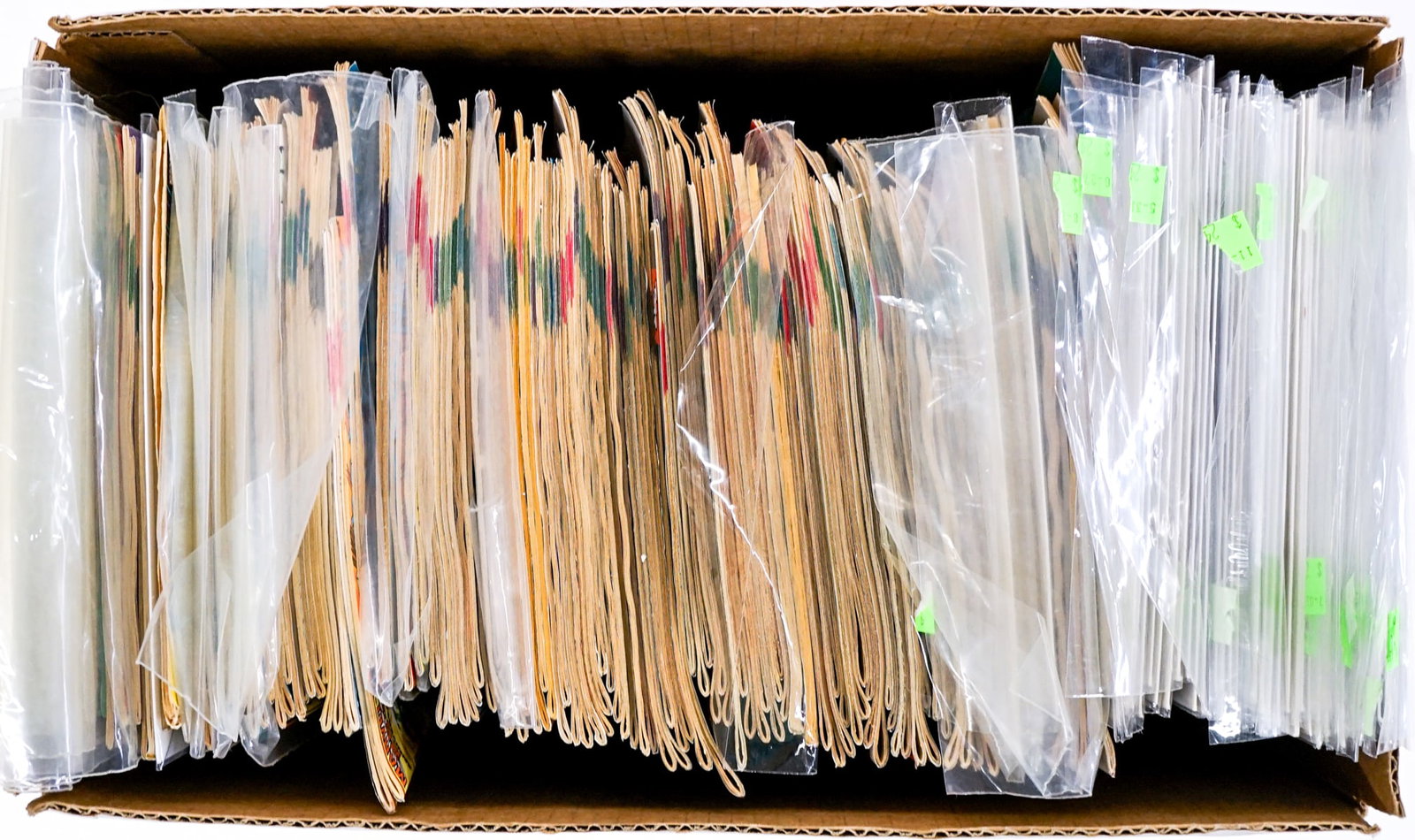 Short White Box of Comic Books.: Short White Box of Comic Books. This lot has been searched for key issues. Lot measures 16 x 11 x 4 inches for shipping purposes. The absence of a condition report does not imply that the lot is in pe