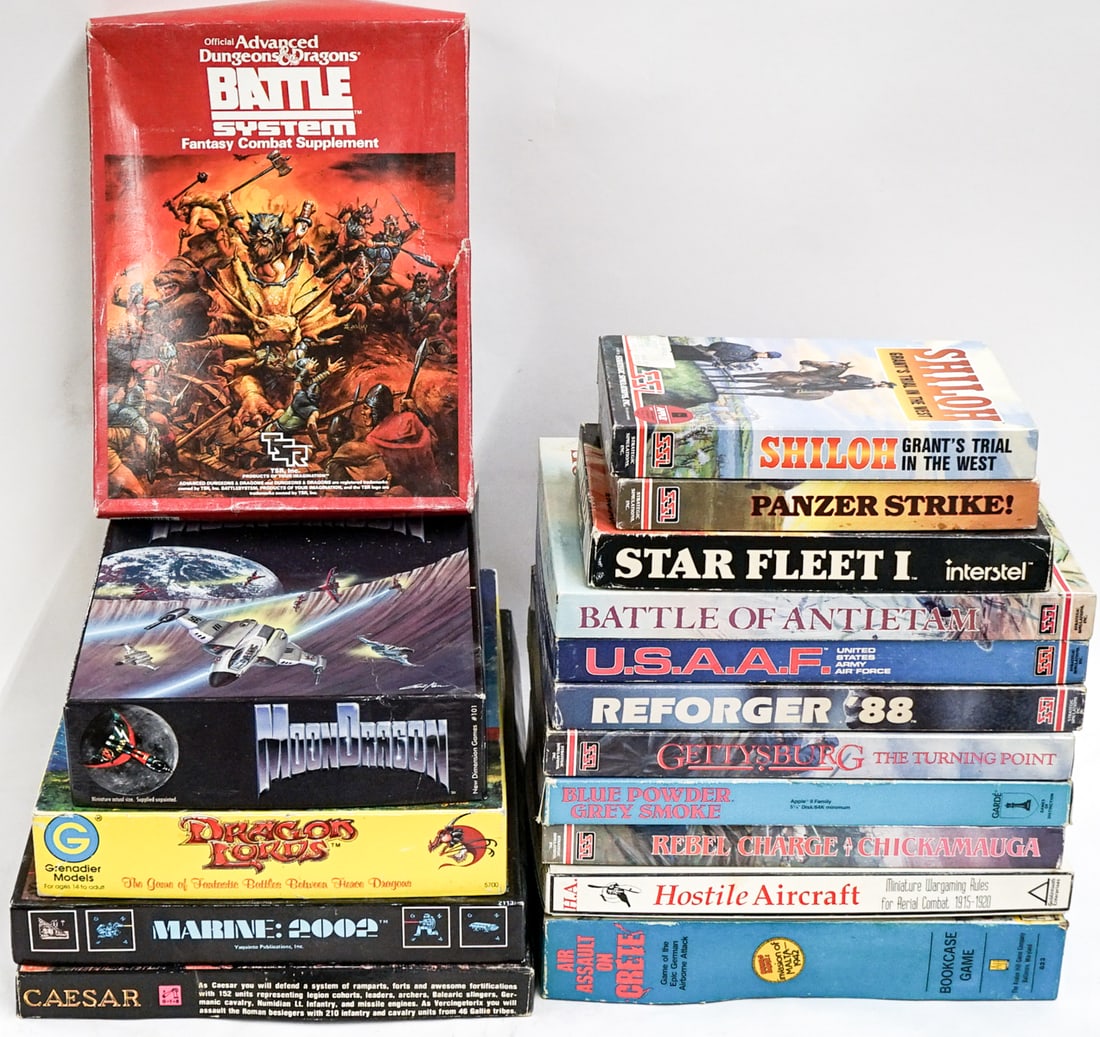 TTRPG Estate Lot: Lot measures 16 x 12 x 4 in. for shipping purposes. The absence of a condition report does not imply that the lot is in perfect condition or completely free from wear and tear, imperfections, or the c