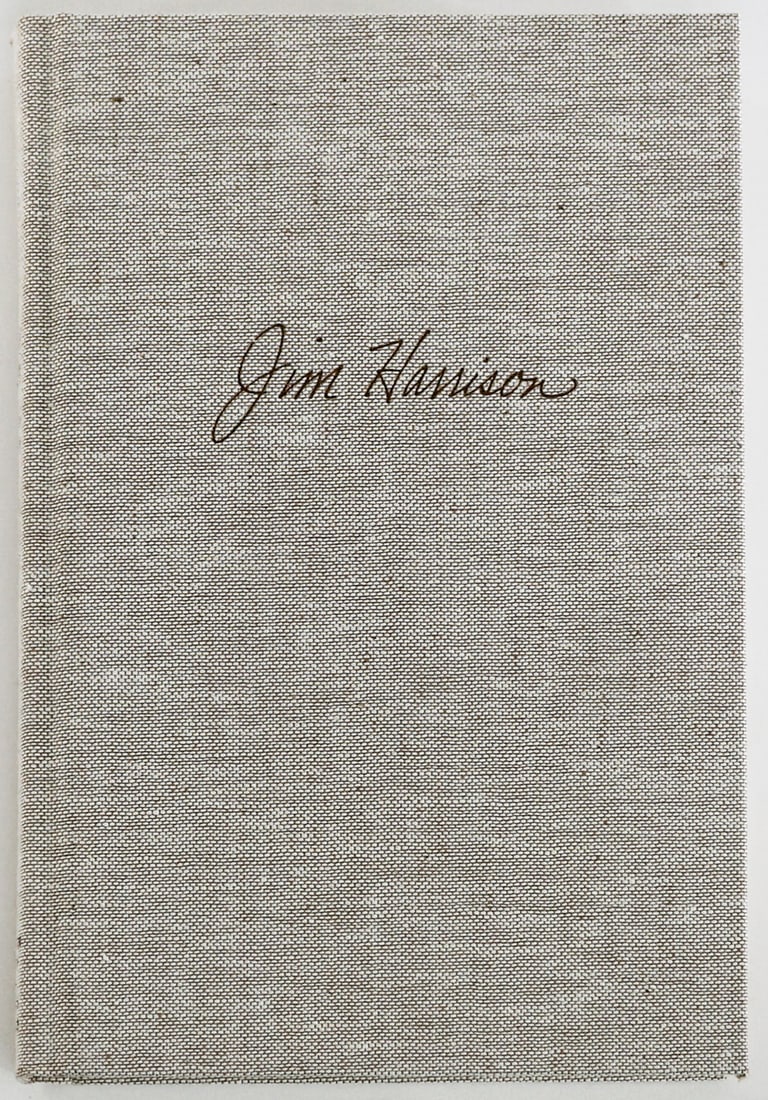 The Julip by Jim Harrison SIGNED #110/200: The Julip by Jim Harrison signed and numbered 110/200 on limitation page. Houghton Mifflin / Seymour Lawrence 1994 with slipcase cover. 275 pp. Cloth covers with gilt lettering. Book measures 9 in. H