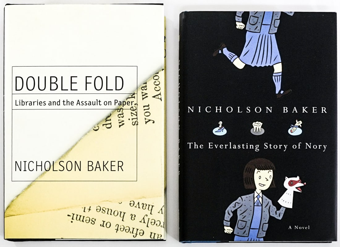 Nicholson Baker (2) SIGNED 1st Editions (1 of 9)
