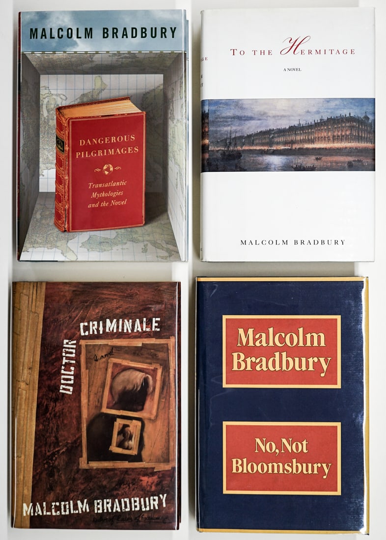 Malcom Bradbury First Editions. Unsigned. - 2