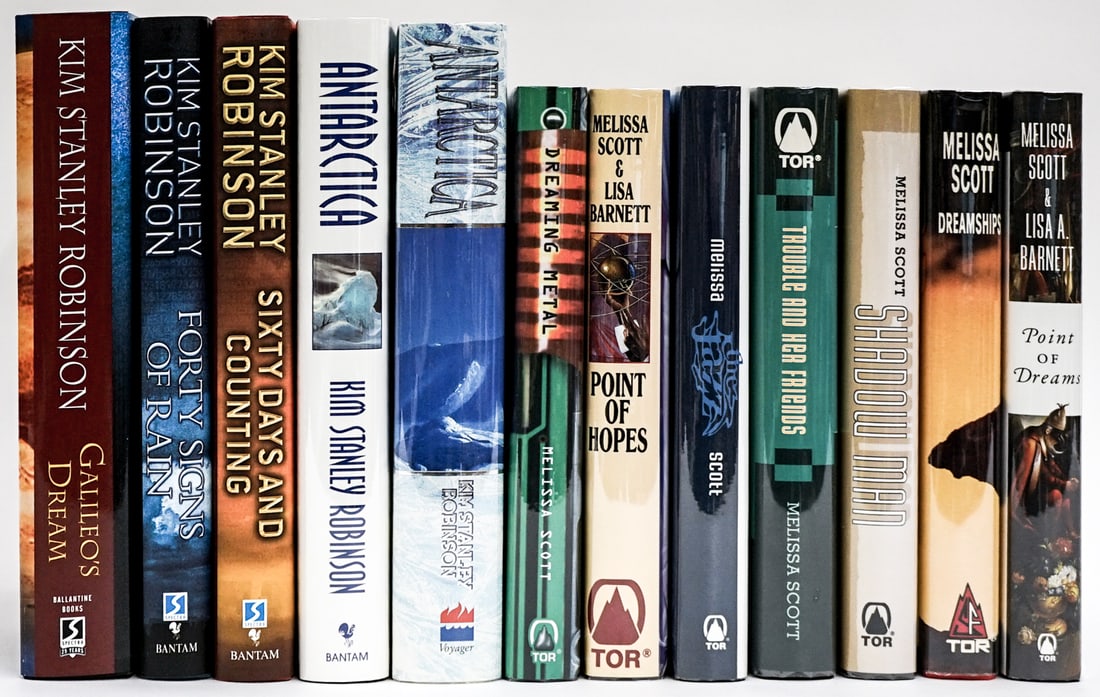 Kim Stanley Robinson, Melissa Scott 1st Editions (1 of 5)