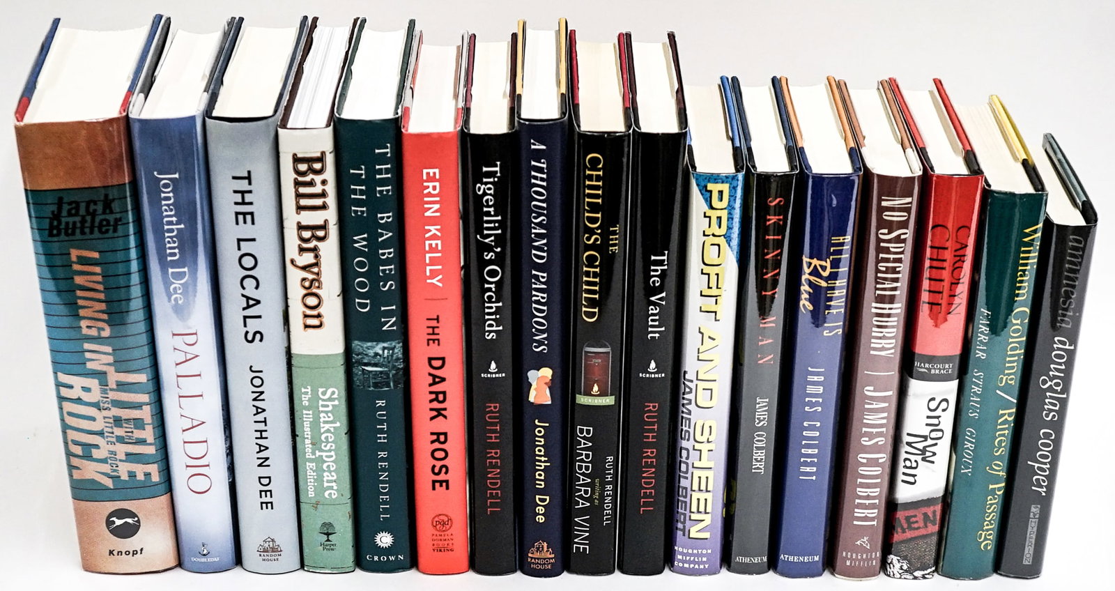 First Editions. Unsigned. (17) - 2