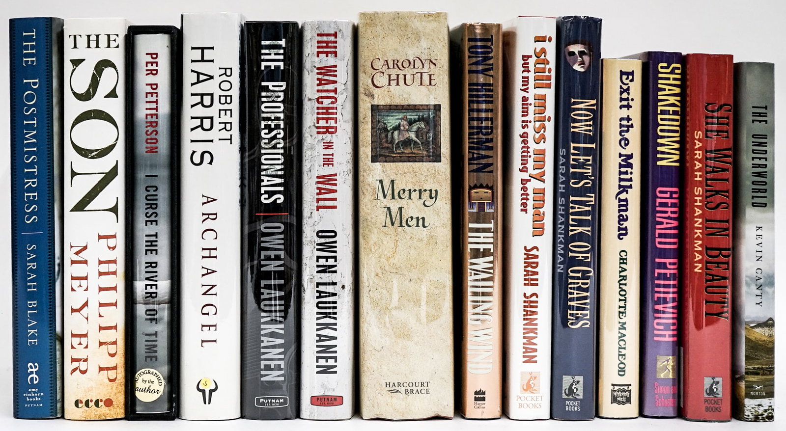 Author SIGNED First Editions (14): All are author signed, NONE are inscribed nor personalized. Books are in EX+/NM condition. These books are from an odor free and smoke-free home. Book lot measures 17 x 13 x 7 inches for shipping purp