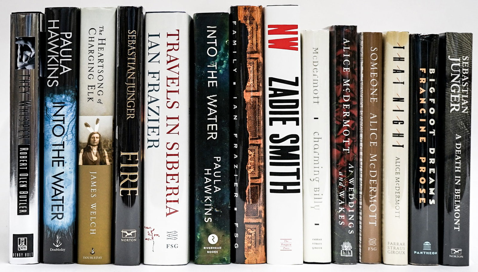 Author Signed First Editions (14): All are author signed, NONE are inscribed nor personalized. Books are in EX+/NM condition. These books are from an odor free and smoke-free home. Book lot measures 17 x 13 x 7 inches for shipping purp