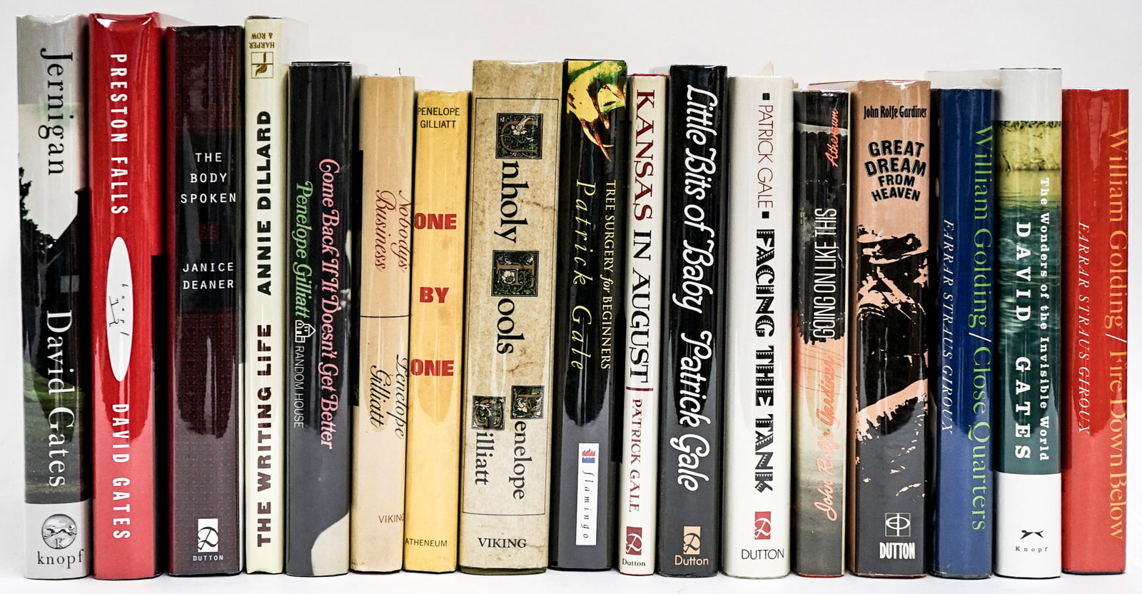 First Editions. Unsigned. (17): First Editions. Unsigned. (17). Books are in EX+/NM condition. These books are from an odor free and smoke-free home. Book lot measures 17 x 13 x 7 inches for shipping purposes. Signed (Autographed) b