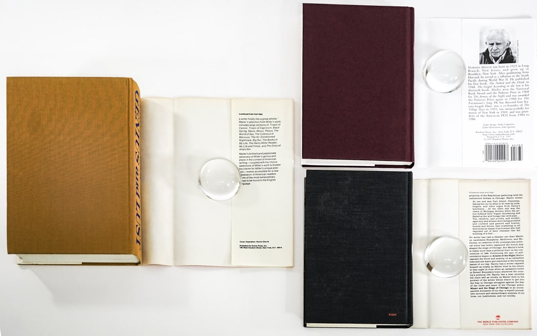 Norman Mailer (3) SIGNED Assorted Topic - 11