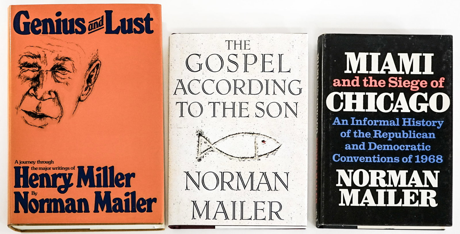 Norman Mailer (3) SIGNED Assorted Topic - 2