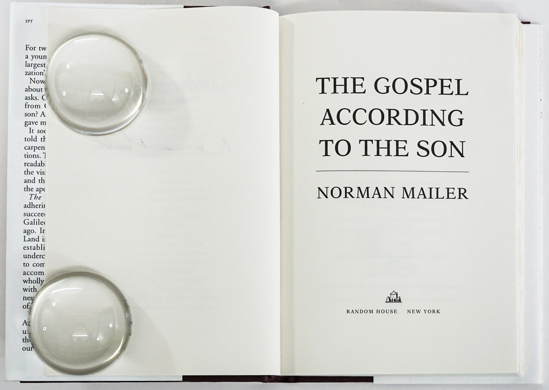 Norman Mailer (3) SIGNED Assorted Topic - 7