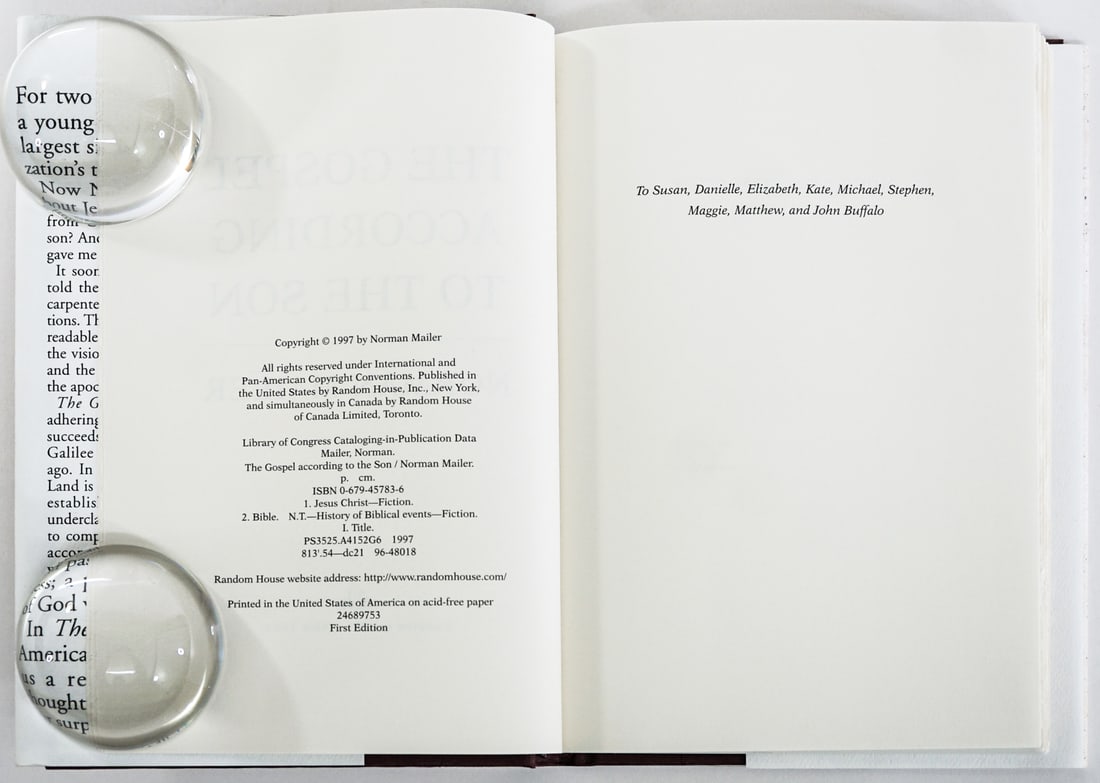 Norman Mailer (3) SIGNED Assorted Topic - 8